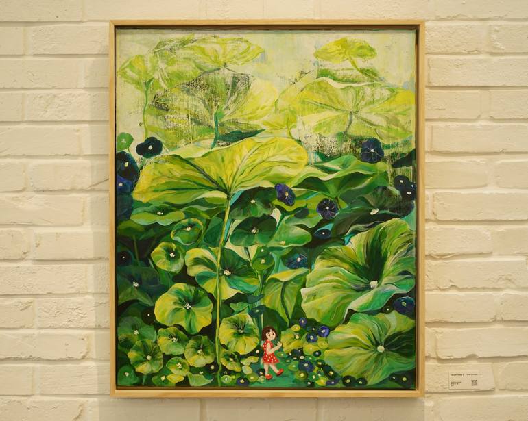 Original Contemporary Nature Painting by soobin Cho