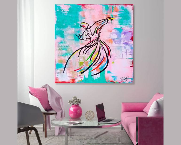 Original Realism Abstract Painting by Ayesha Art Gallery