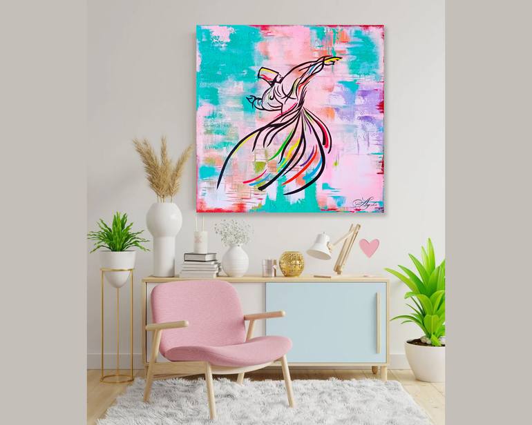 Original Realism Abstract Painting by Ayesha Art Gallery