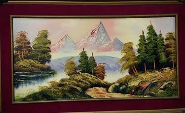 Print of Fine Art Landscape Paintings by maheen arts