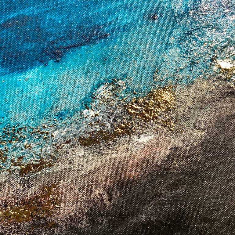 Original Abstract Seascape Painting by Tvesha Singh