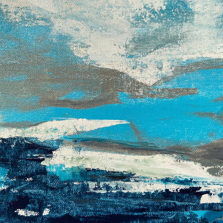 Original Abstract Landscape Painting by Tvesha Singh