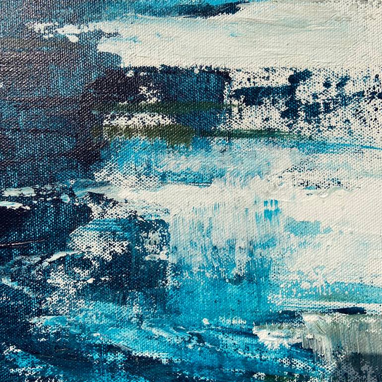 Original Abstract Landscape Painting by Tvesha Singh