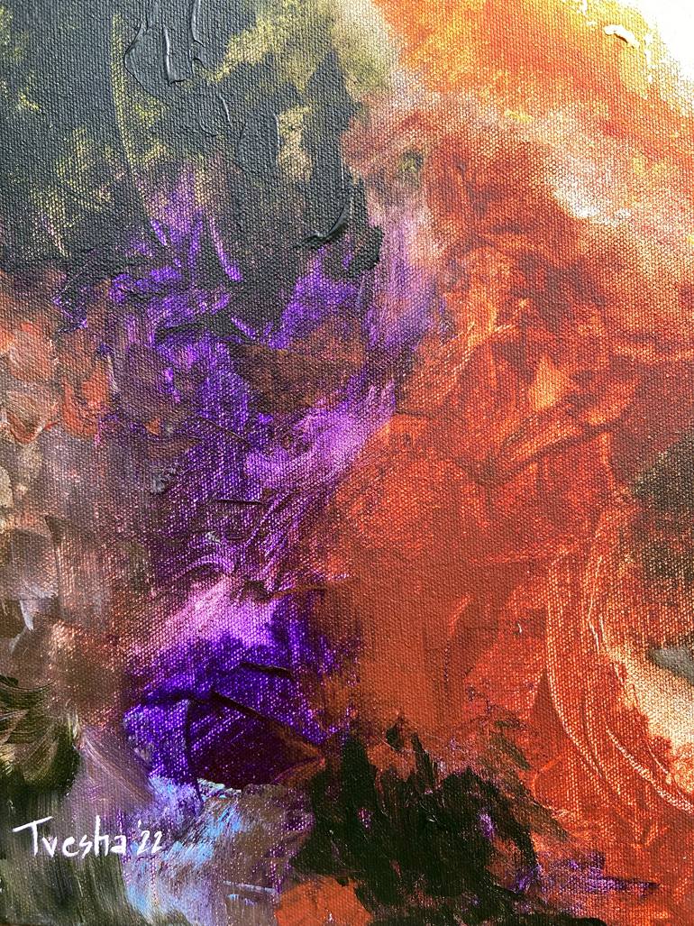 Original Abstract Landscape Painting by Tvesha Singh