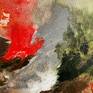 Close-up of artwork