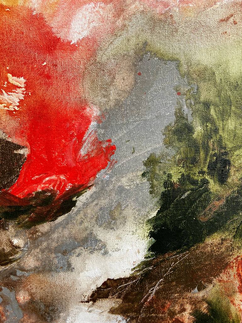 Original Abstract Landscape Painting by Tvesha Singh