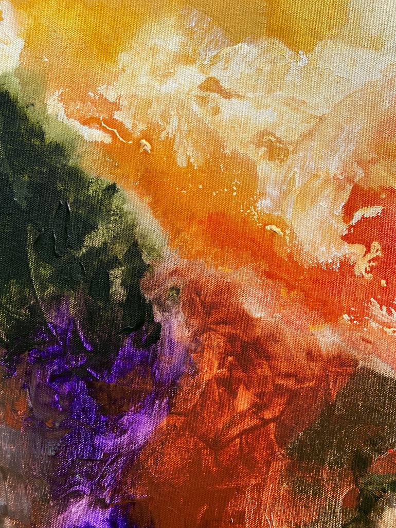 Original Abstract Landscape Painting by Tvesha Singh