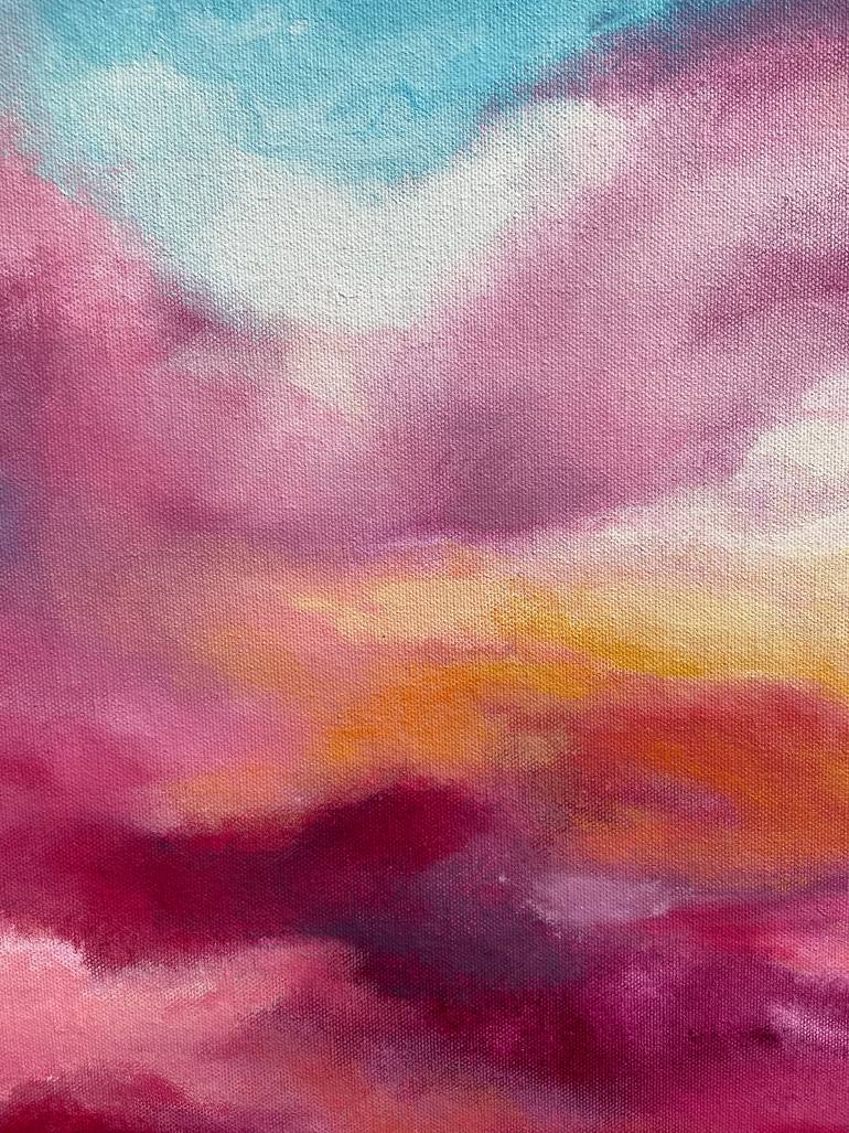 Original Abstract Landscape Painting by Tvesha Singh