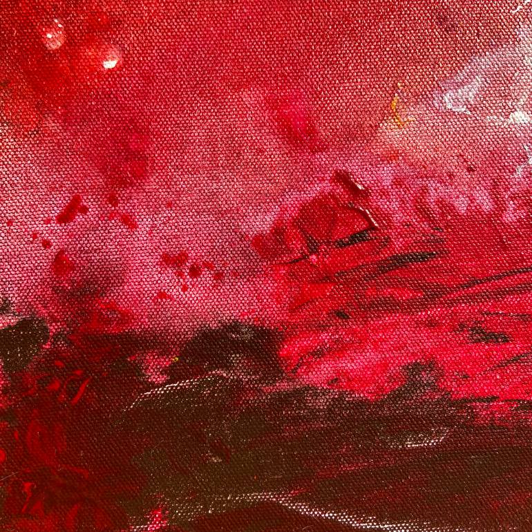 Original Abstract Landscape Painting by Tvesha Singh