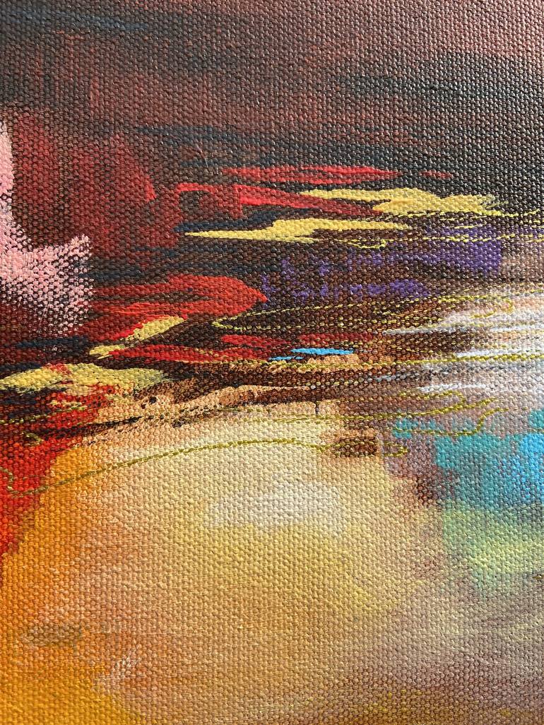 Original Abstract Landscape Painting by Tvesha Singh