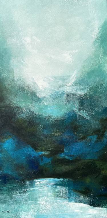 Print of Abstract Landscape Paintings by Tvesha Singh