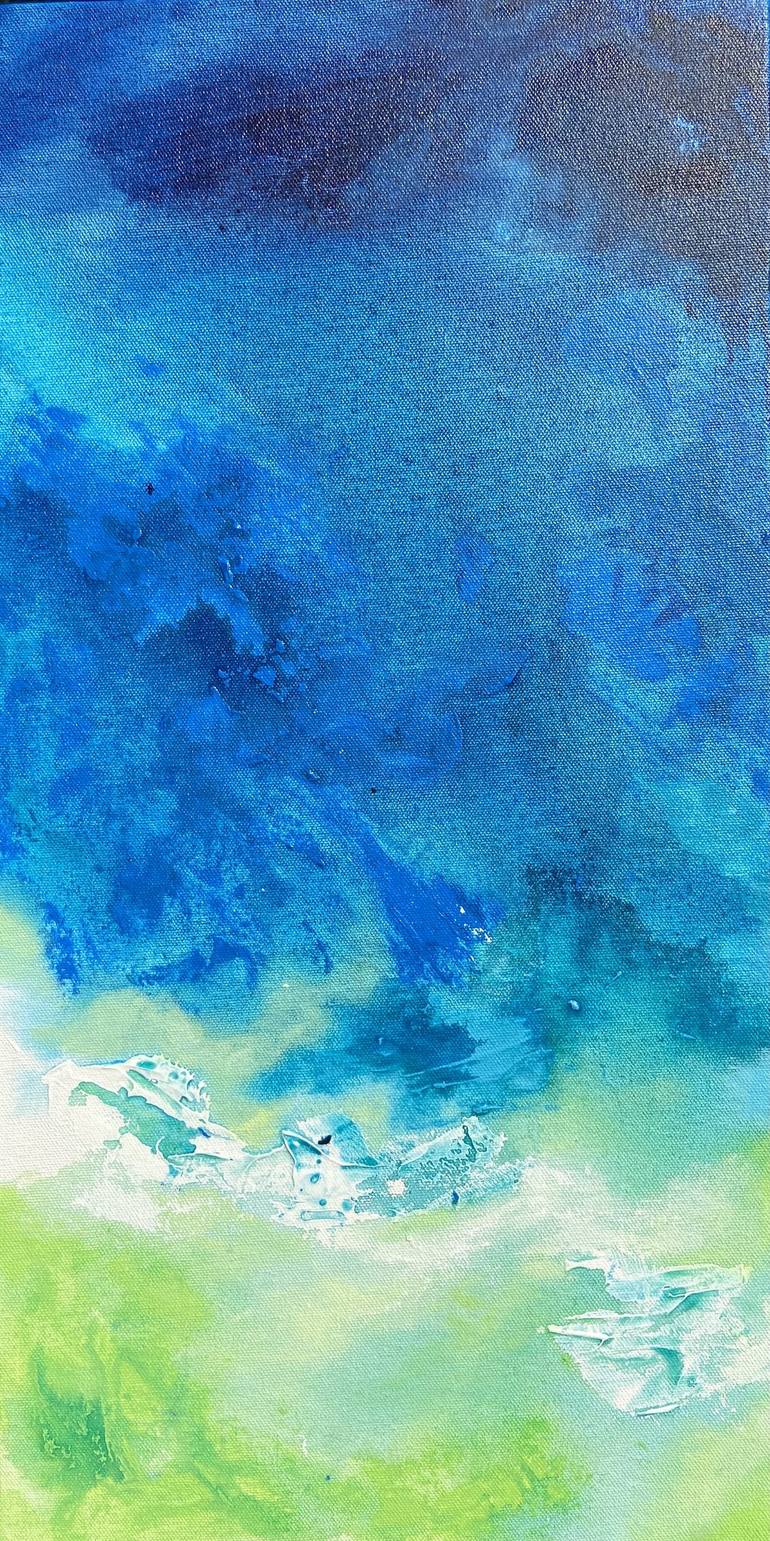 Original Abstract Seascape Painting by Tvesha Singh