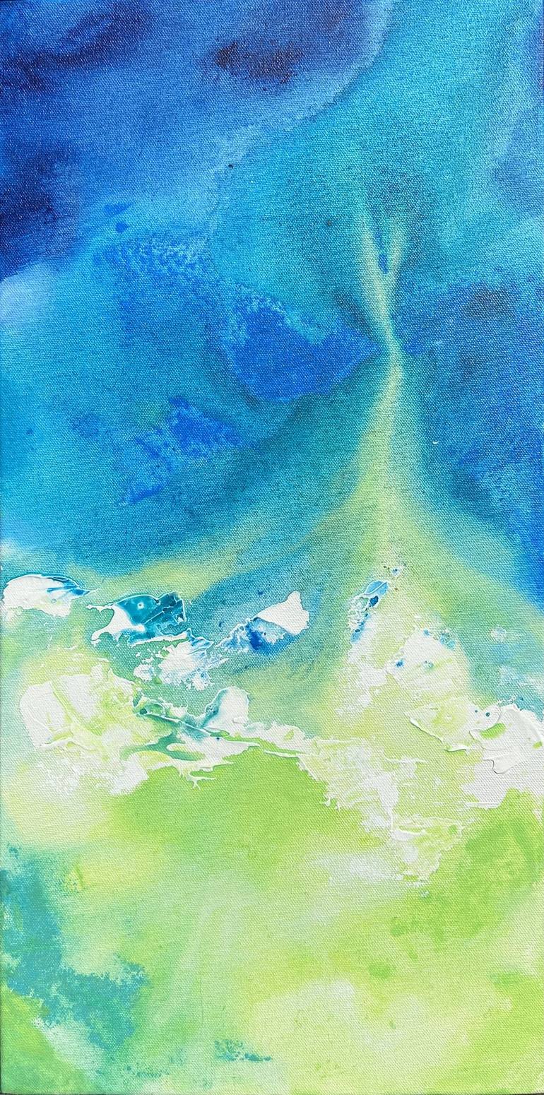 Original Abstract Seascape Painting by Tvesha Singh