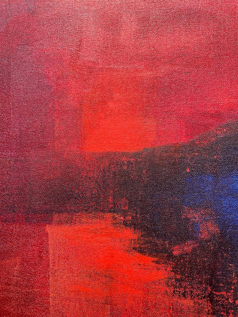 Original Abstract Landscape Painting by Tvesha Singh