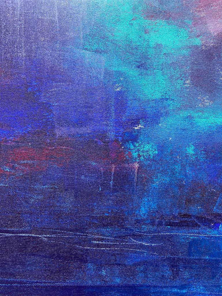 Original Abstract Light Painting by Tvesha Singh