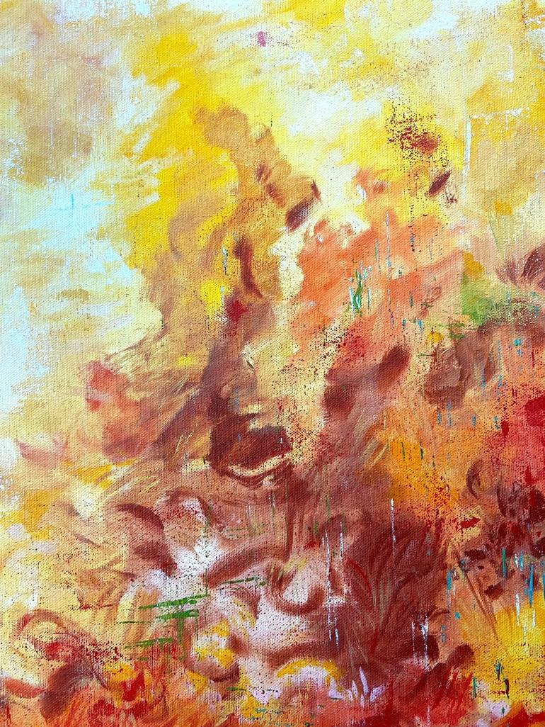 Original Abstract Expressionism Abstract Painting by Tvesha Singh