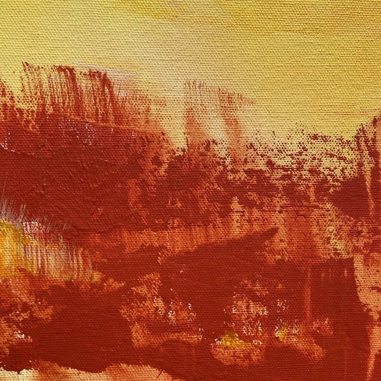 Original Abstract Landscape Painting by Tvesha Singh