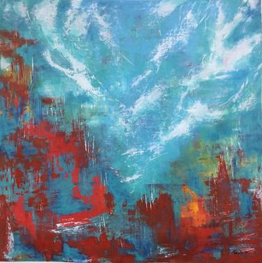 Original Abstract Expressionism Abstract Paintings by Tvesha Singh