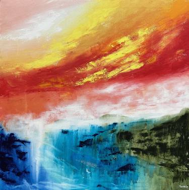 Original Fine Art Abstract Paintings by Tvesha Singh