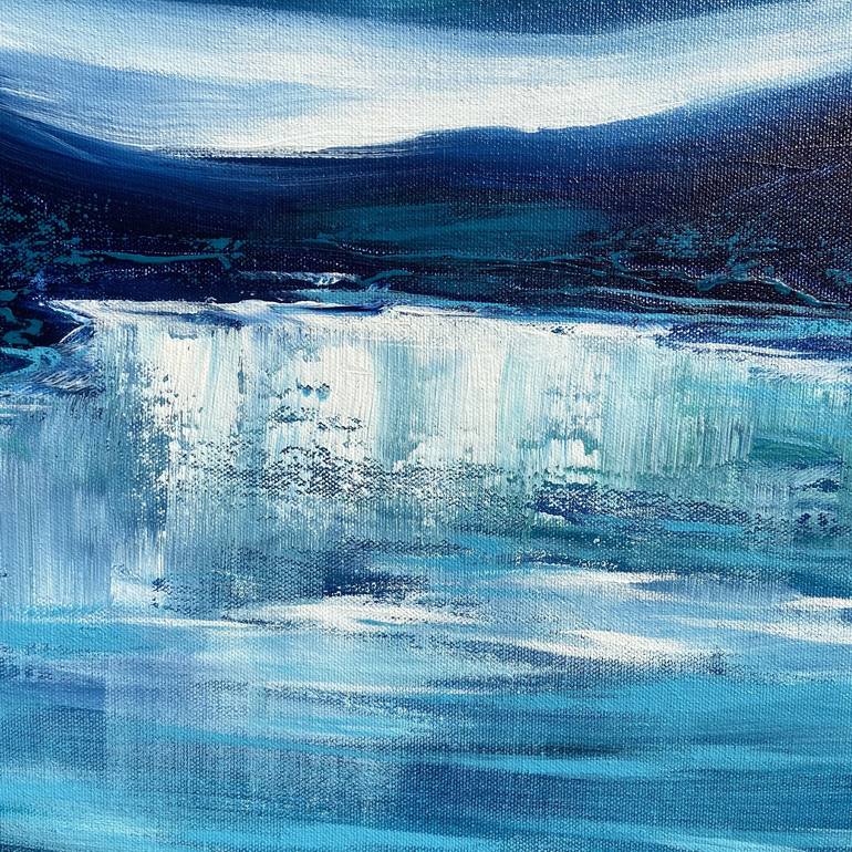 Original Abstract Seascape Painting by Tvesha Singh