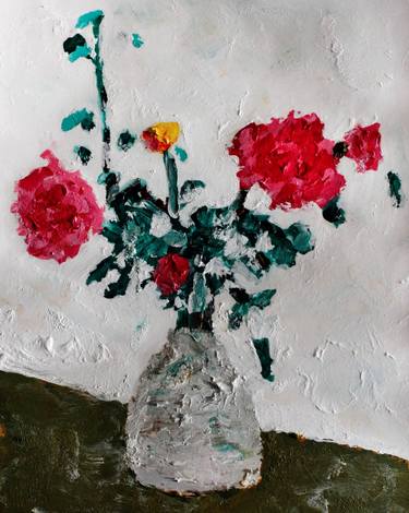 Print of Floral Paintings by Diogo Alves