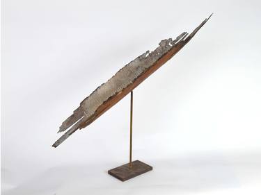 Original Surrealism Boat Sculpture by Guillaume Couffignal