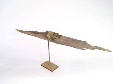 Original Boat Sculpture by Guillaume Couffignal