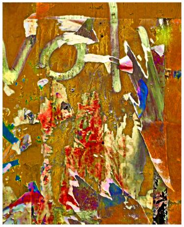 Original Expressionism Abstract Mixed Media by Mark Ross