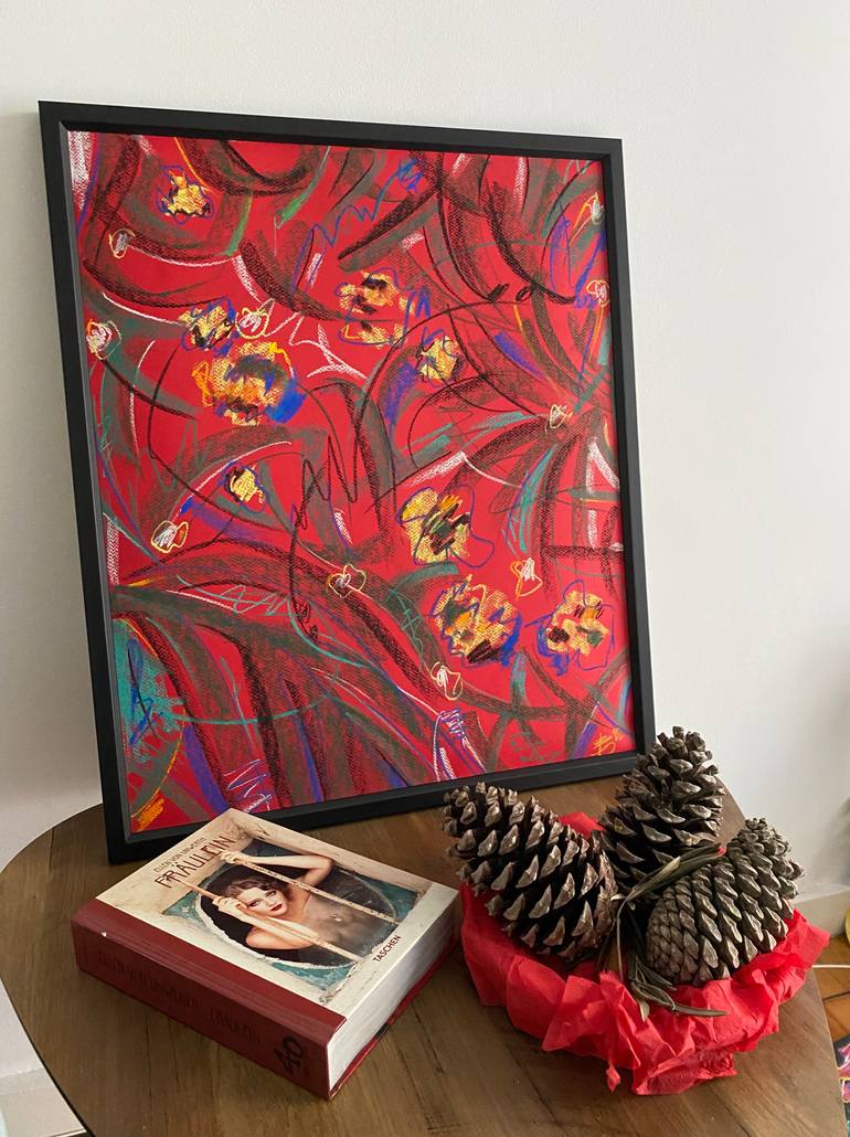 Original Abstract Patterns Drawing by Yuliia Volodina