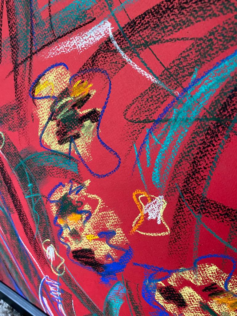 Original Abstract Patterns Drawing by Yuliia Volodina