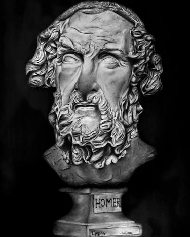 Original Portraiture Classical Mythology Drawings by John Thomas