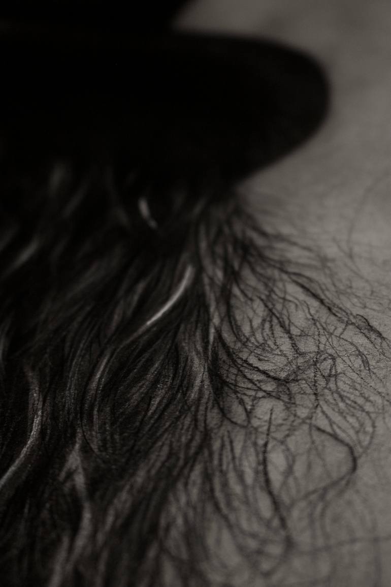 Original Black & White Music Drawing by John Thomas