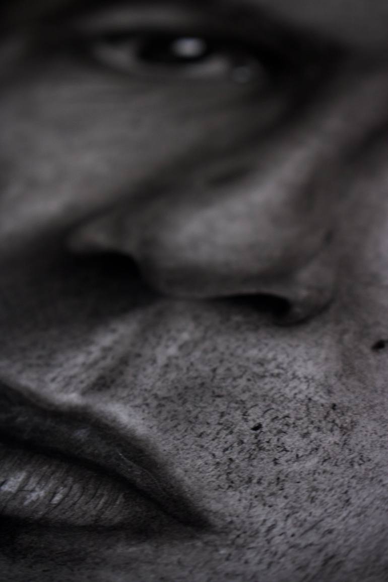 Original Portraiture People Drawing by John Thomas