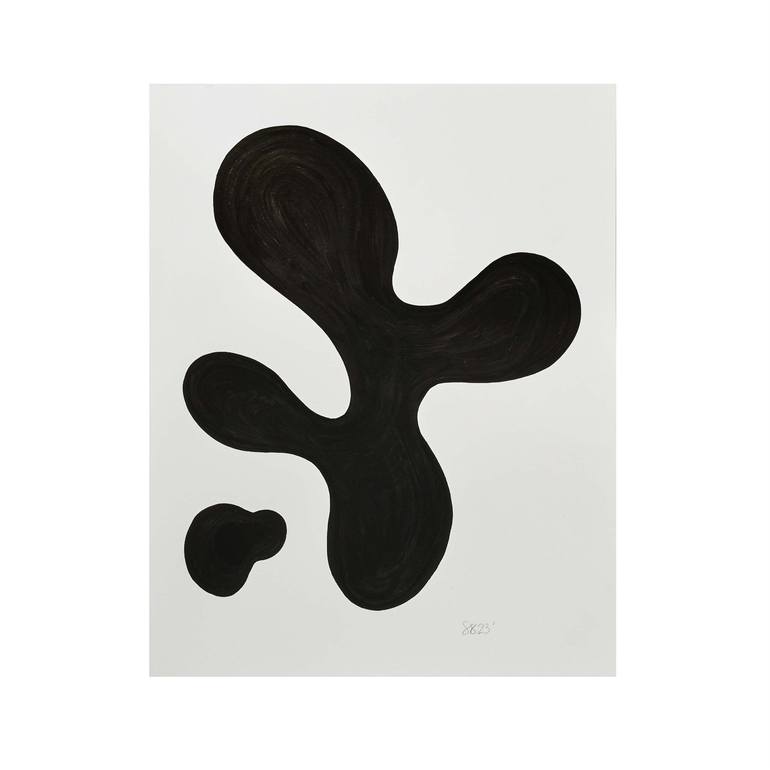 Original Minimalism Botanic Drawings by Shadia Sabagh