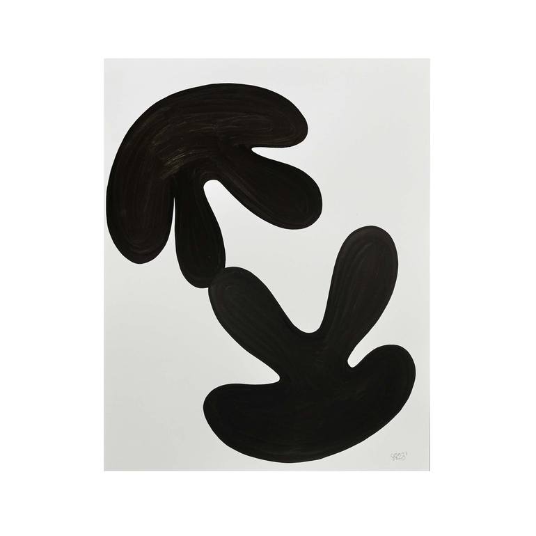 Original Minimalism Botanic Drawings by Shadia Sabagh