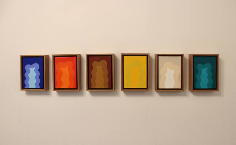 Original Abstract Painting by Shadia Sabagh