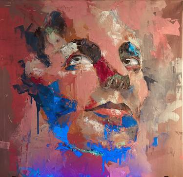 Original Fauvism Abstract Painting by Rory Mcharg
