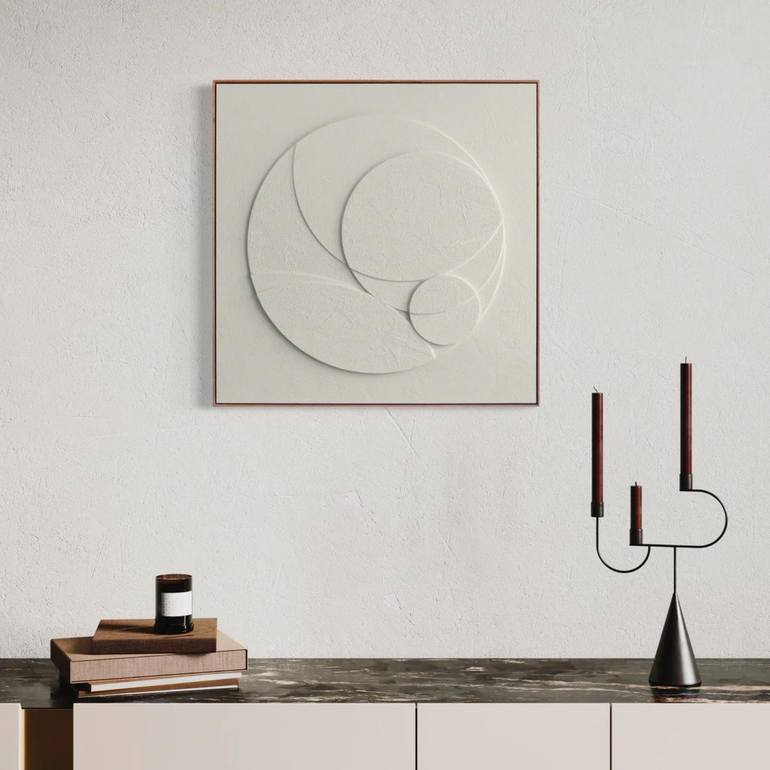 Original Abstract Geometric Painting by Sureen Gouws