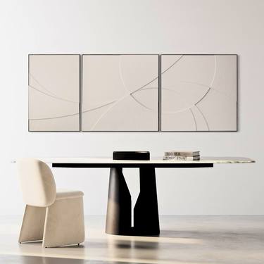Original Modernism Geometric Paintings by Sureen Gouws