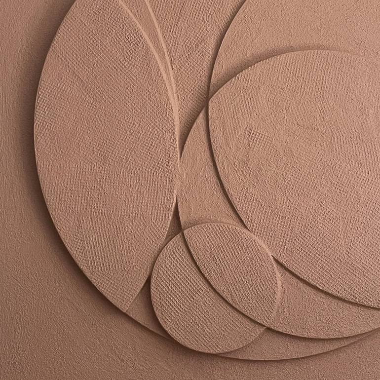 Original Bauhaus Geometric Painting by Sureen Gouws