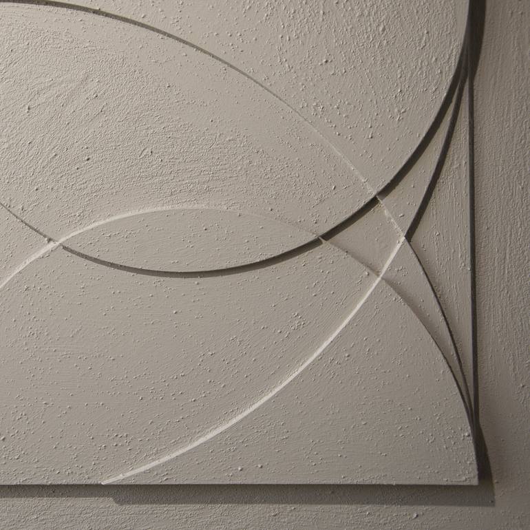 Original Abstract Geometric Sculpture by Sureen Gouws