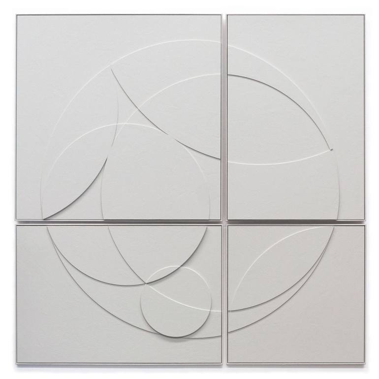 Original Geometric Sculpture by Sureen Gouws