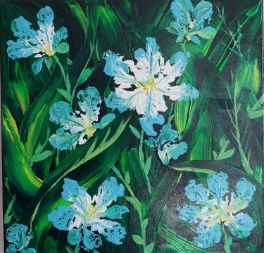 Original Fine Art Botanic Painting by Natalia Mann