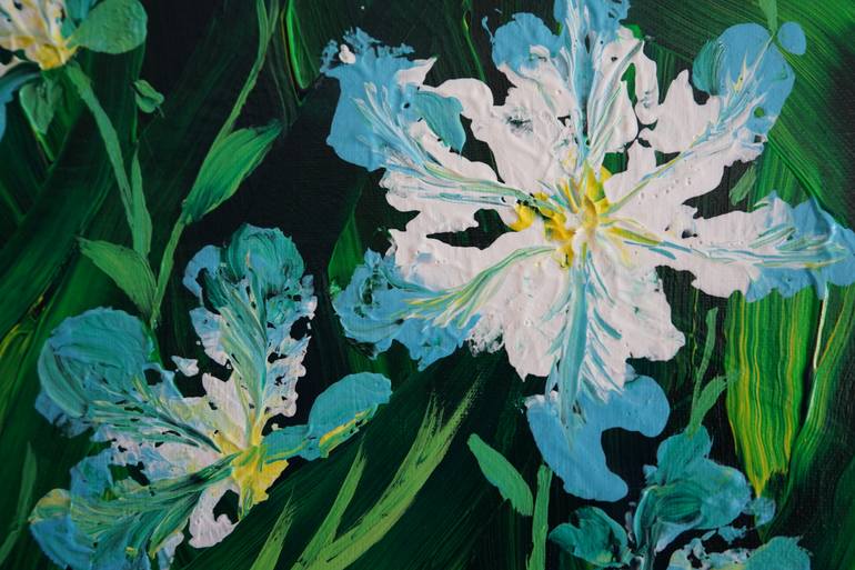 Original Expressionism Botanic Painting by Natalia Mann