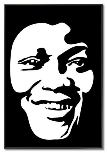 Print of Street Art Portrait Drawings by Innocent TWAGIRUMUKIZA