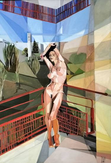 Original Modern Nude Paintings by Matteo Tomaselli