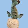 Fish-Napoleon,bronze,2023,50 W x 45H x 25 D cm