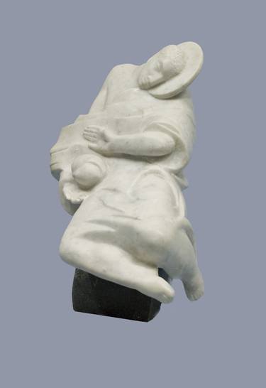 The Creator, marble, 1999 year ,H-42 cm thumb