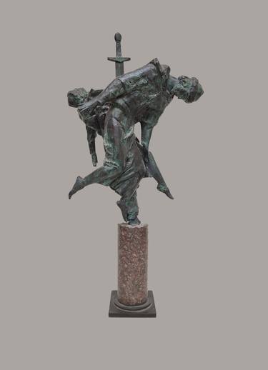 Prince Boris and Prince Gleb bronze, 1998, H-60 cm thumb