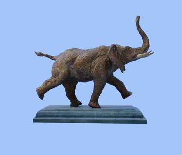 Еlephant, bronze, 2007, H-25cm thumb